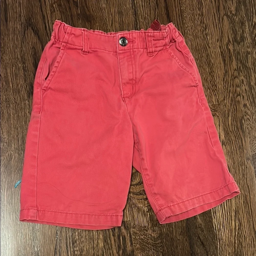 Pink, Red, Plaid and Blue Khaki Shorts Size 8